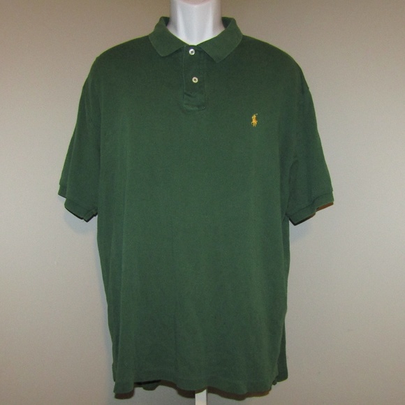 Polo Ralph Lauren Other - Polo Ralph Lauren Shirt Green Yellow XL